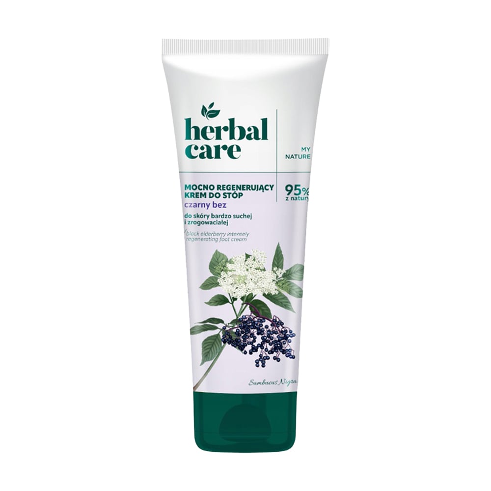 Відновлювальний крем для ніг Farmona Herbal Care Black Elderberry Intensely Regenerating Foot Cream, 100 мл